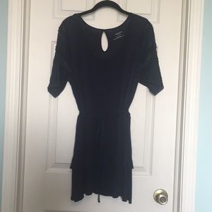 Motherhood Maternity Lace Sleeve Top